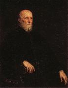 Jacopo Tintoretto Portrati of Alvise Cornaro Germany oil painting artist